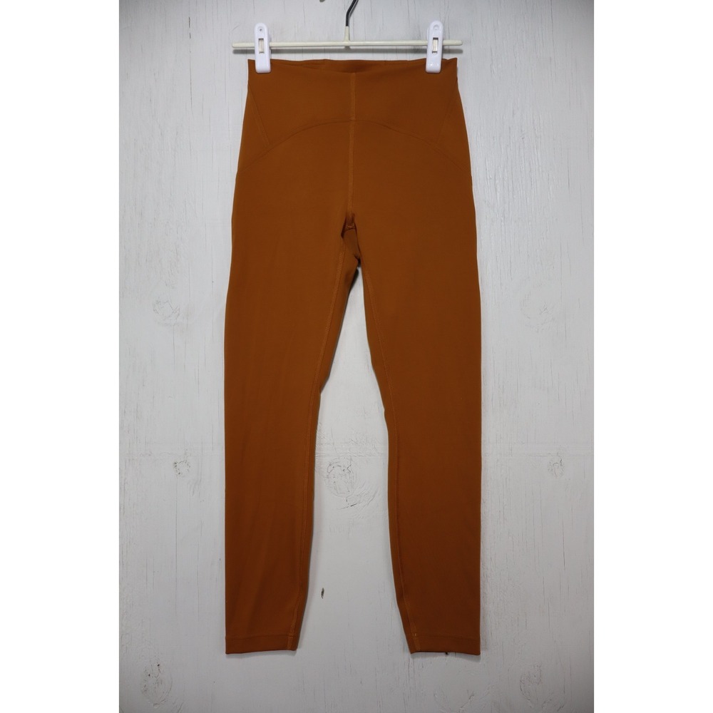 Lululemon Size 6 Instill High Rise Leggings W5DJTS Butternut Brown Yoga Pants